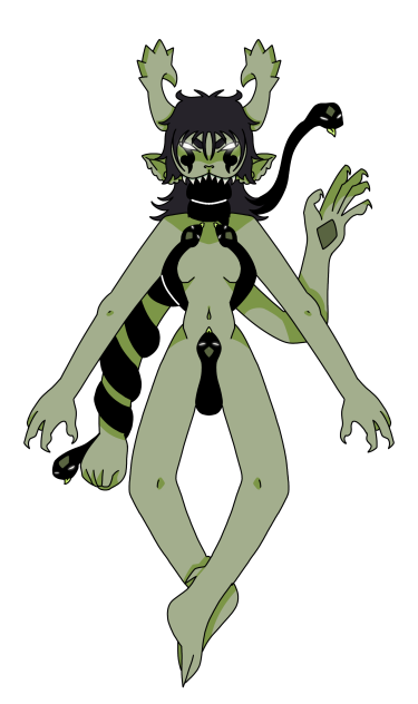 my nymph oc harmony