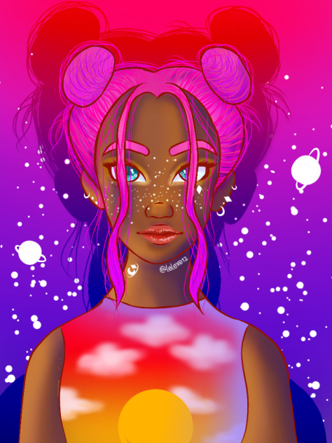 original girl 🌆 - ibisPaint