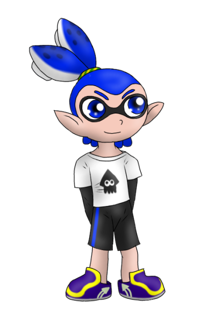 Blue (Maxwell) the Inkling