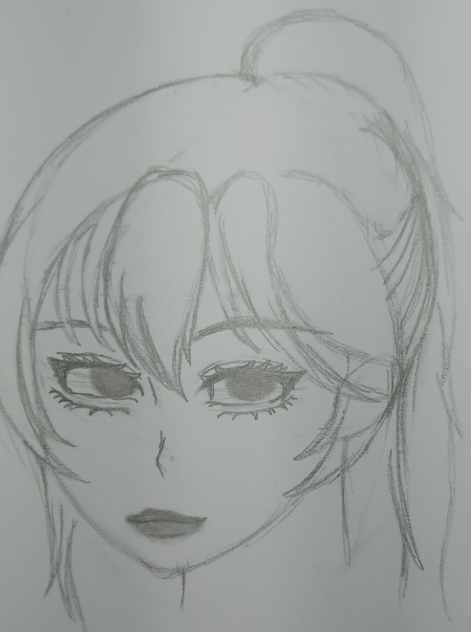 Drew on paper - ibisPaint