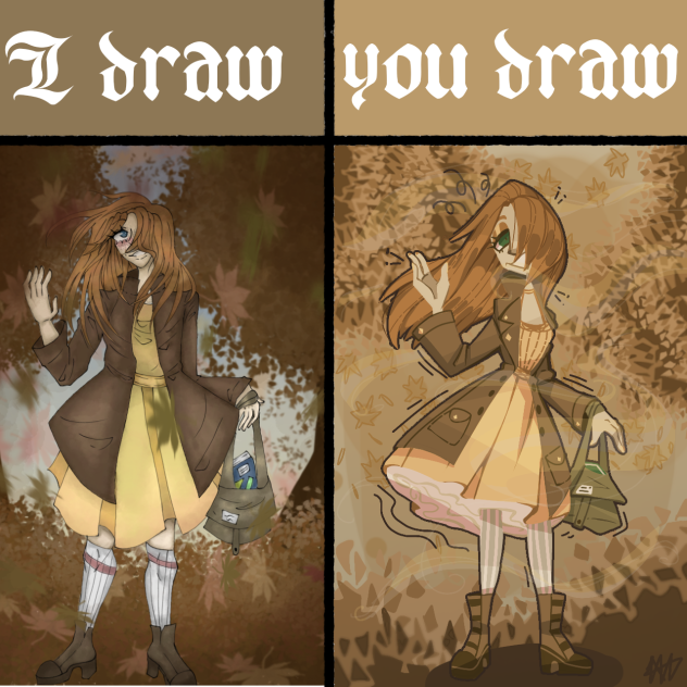Mulher de outono l You draw