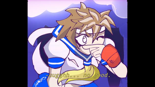 First attempt at 90s anime style - ibisPaint