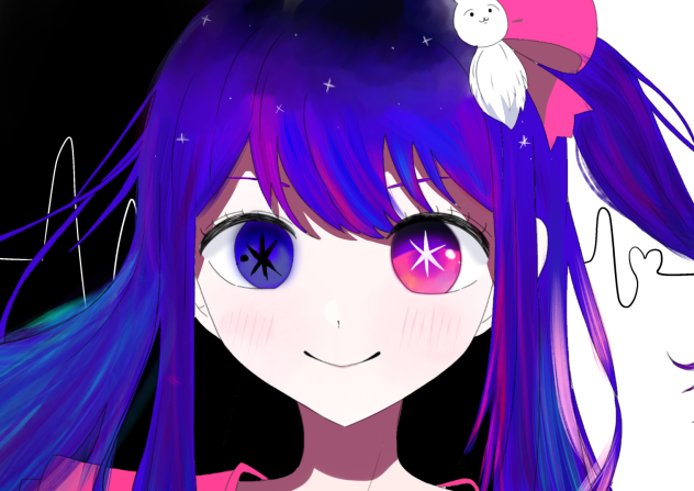星野アイ塗り絵