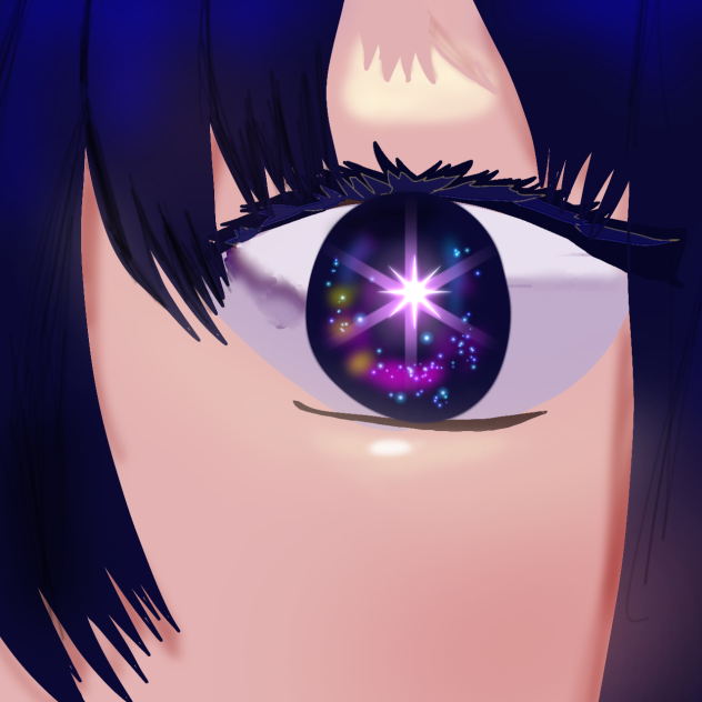 anime girl eye👁️