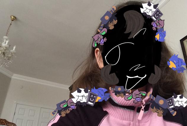 Irl reveal but my oc’s covered me-