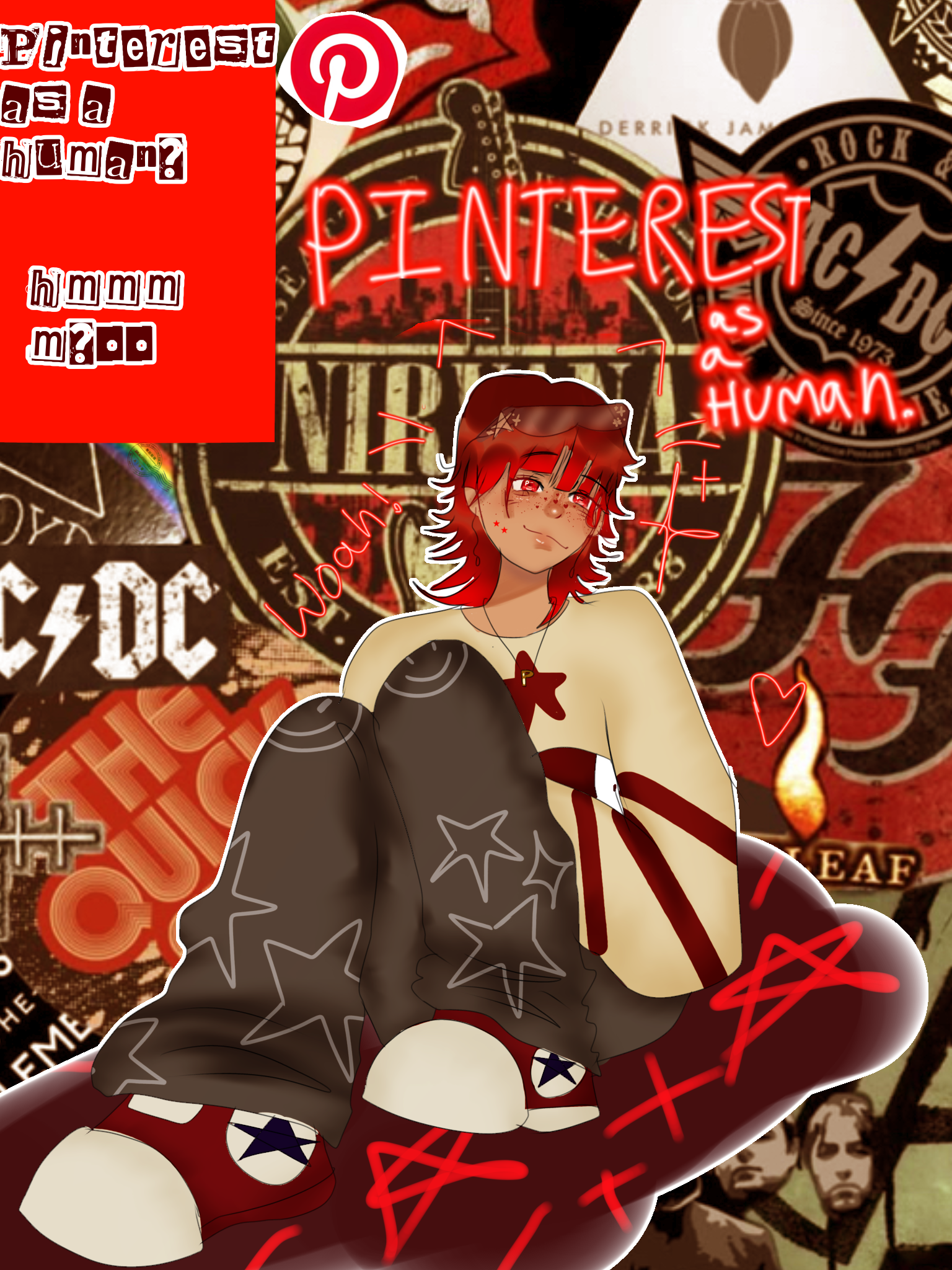Pinterest as a human ️‍🔥 - ibisPaint