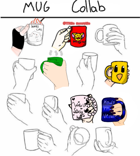 Mug collab cause why not - ibisPaint