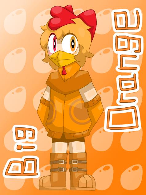 Big Orange Marker V.Human