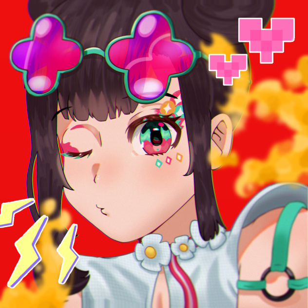 Art style challenge Mika pikazo