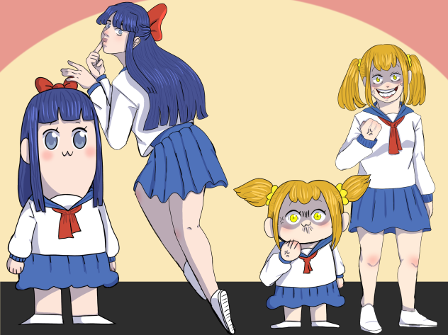 Pop Team Epic Fanart
