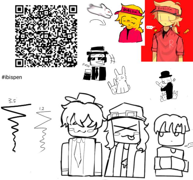 pen line brush art roblox my - ibisPaint