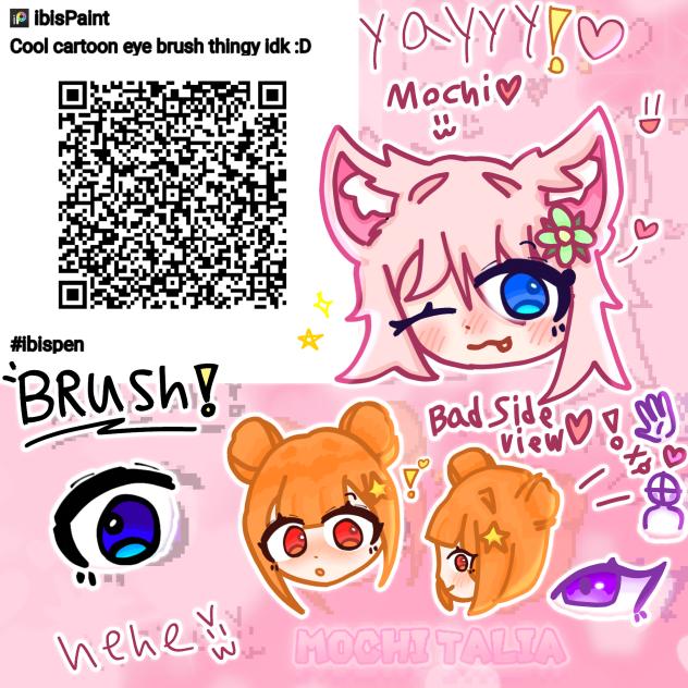 Cartoon Eye Brush!! 🖌️✨