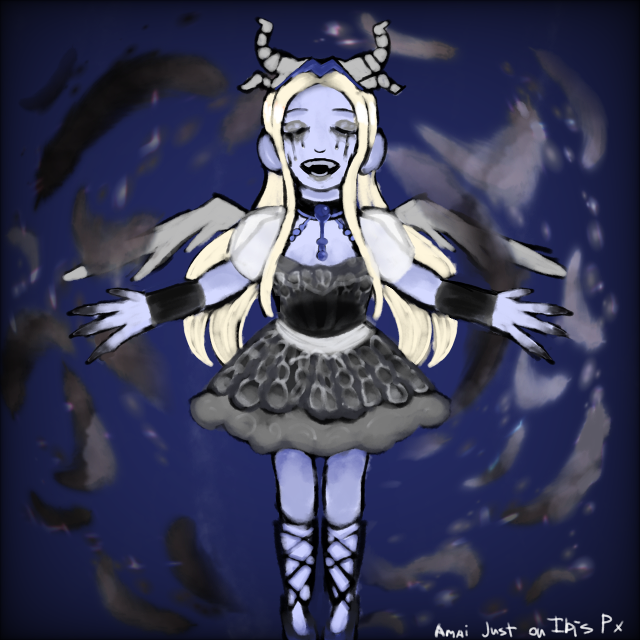 evil lady brbrbr - ibisPaint