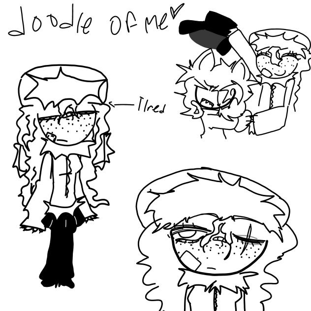 doodle of me