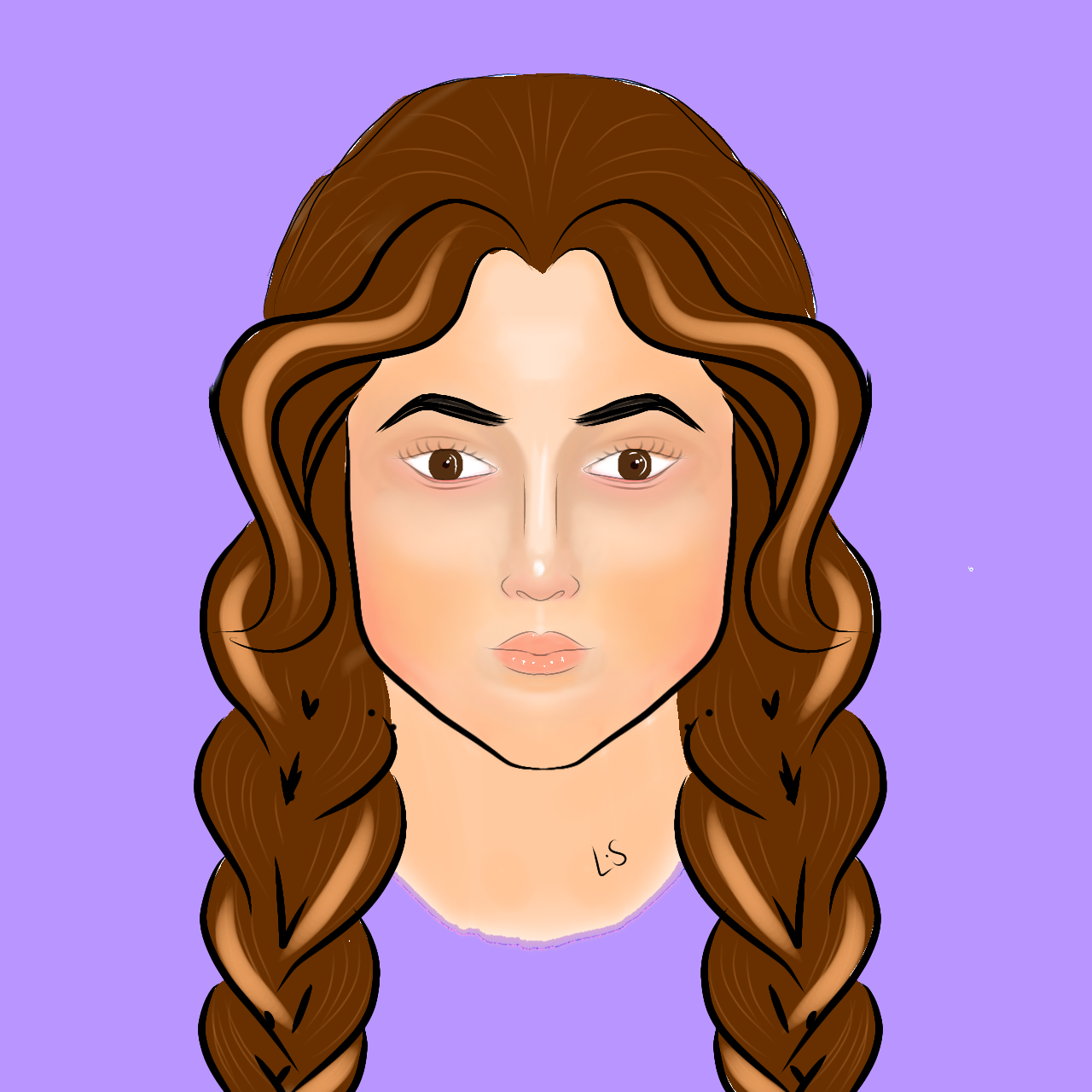 A girl - ibisPaint