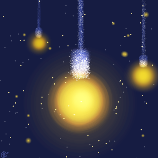 星光のペンダント