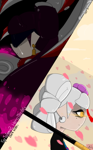 Splatoon 2 hero mode(poster) - ibisPaint