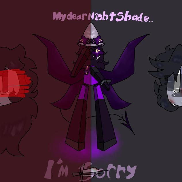 FA for the manga book My dear Nightshade