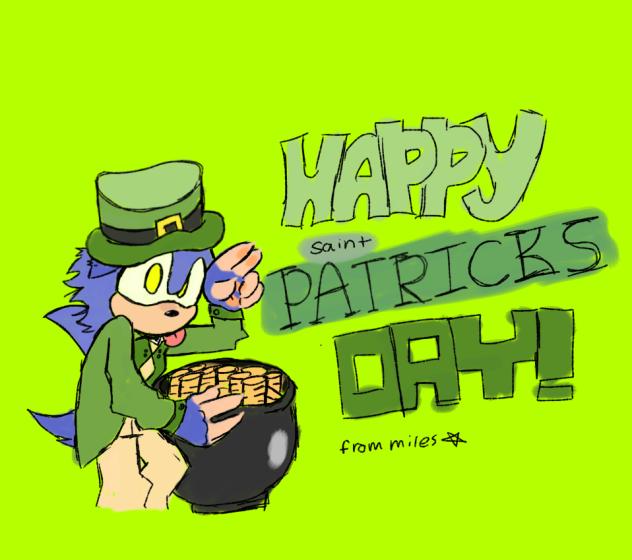 Happy Saint Paddy’s day!