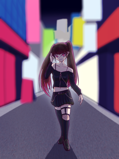 ネオン街