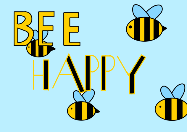 Bee Happy - ibisPaint