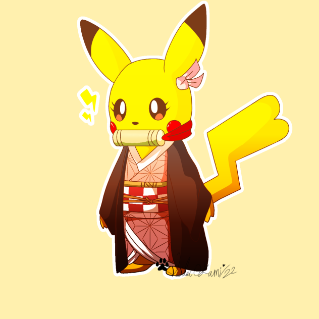 Nezuko Pikachu ^^