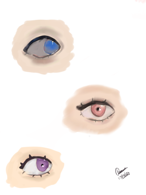 Eye rendering - ibisPaint