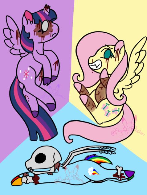 Infected Mane 6
