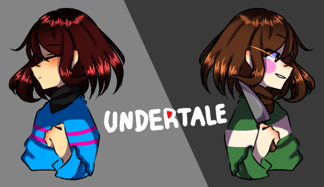 Uneertale frisk&chara