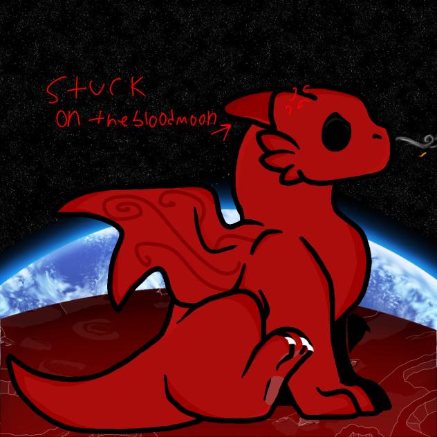 Stuck on the bloodmoon