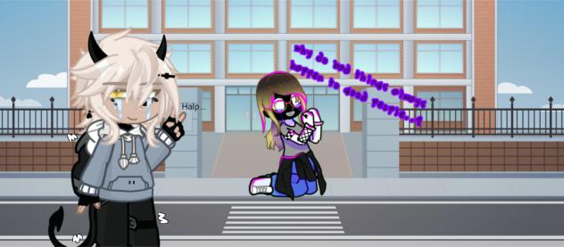 Back to school Gacha collab!