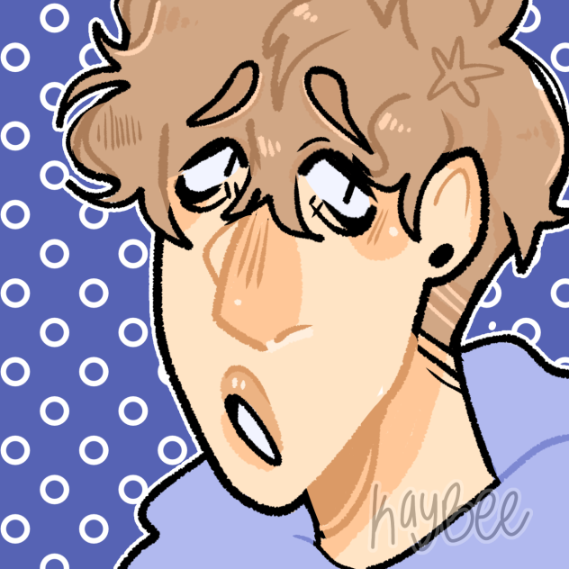 a doodle of my oc Jasper!