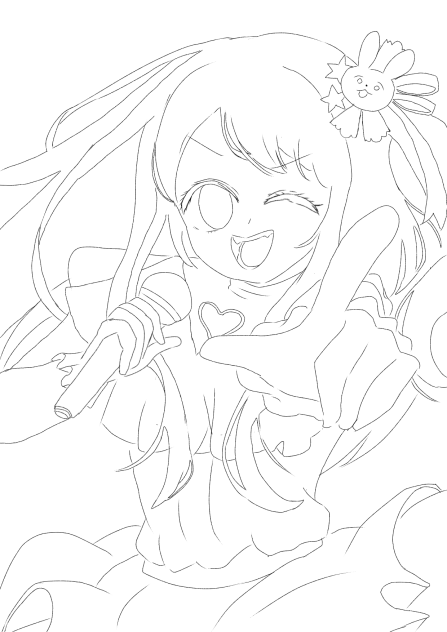 塗り絵アイ！
