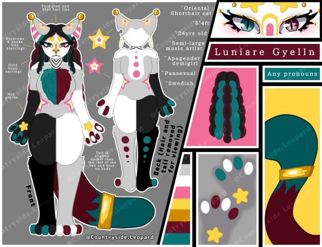 Updated Luniare reference sheet!!