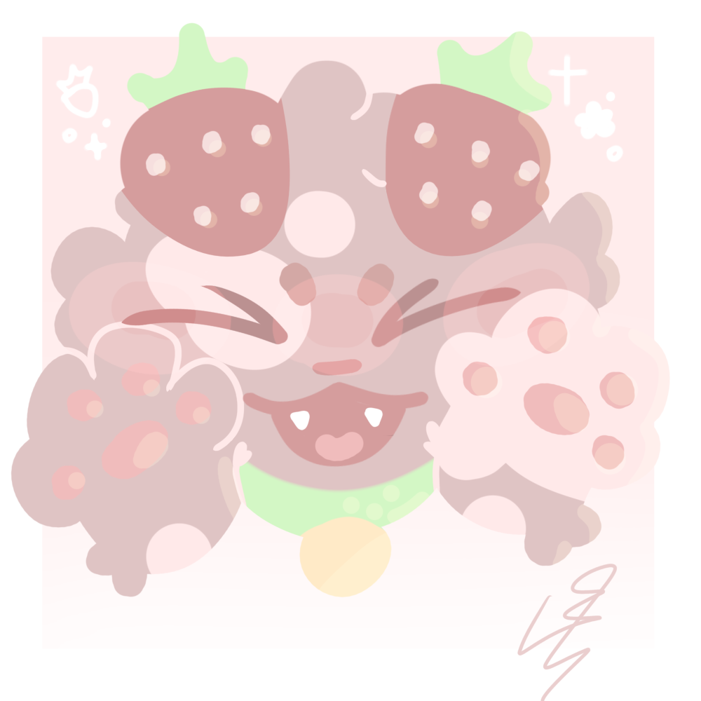 Strawberry Pup - ibisPaint