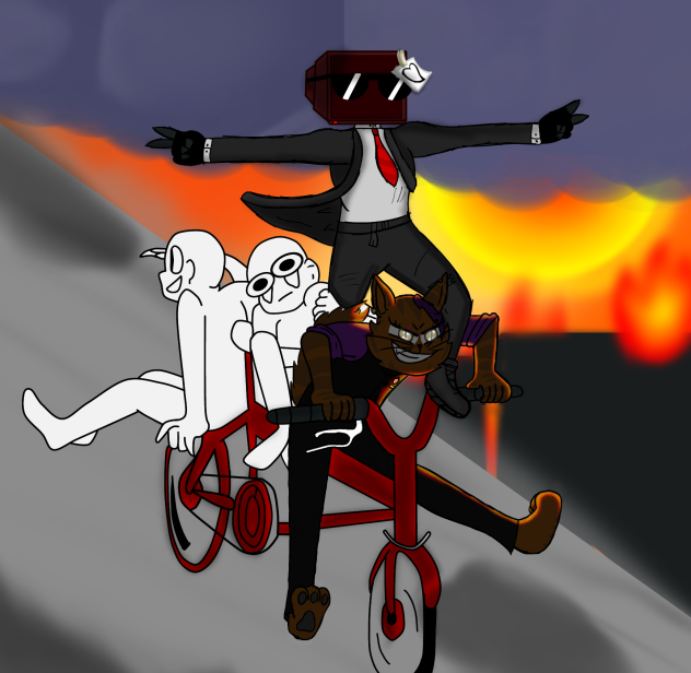 Bicycle in hell collab