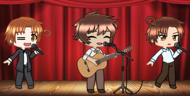 Hetalia trio (HWS version)