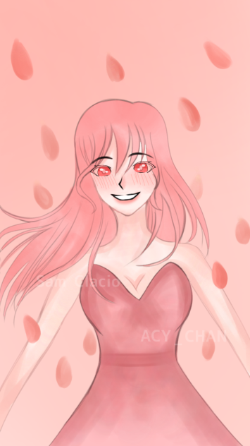 SAKURA さくら CHERRY BLOSSOM (speedpaint