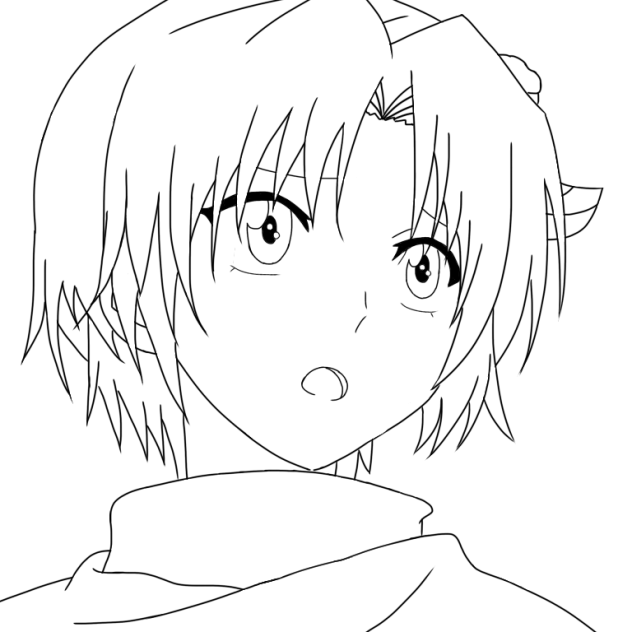 ユン 線画 Ibispaint