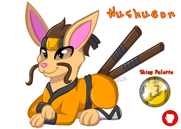 Fighting Type Eevee, Wushueon