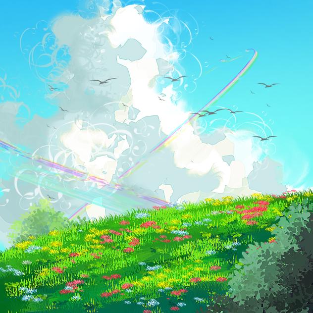 Ghibli-esque Background