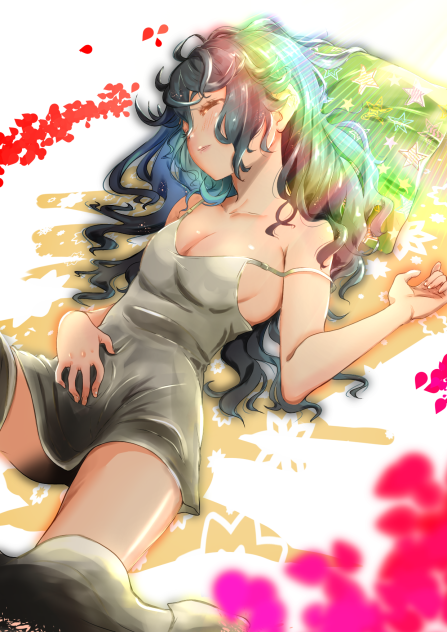 お昼寝中のレベマの姫