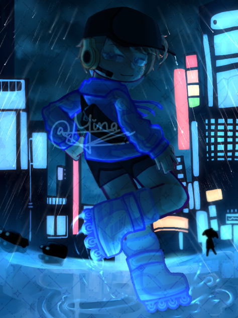 NIGHT RAIN🌈🌩
