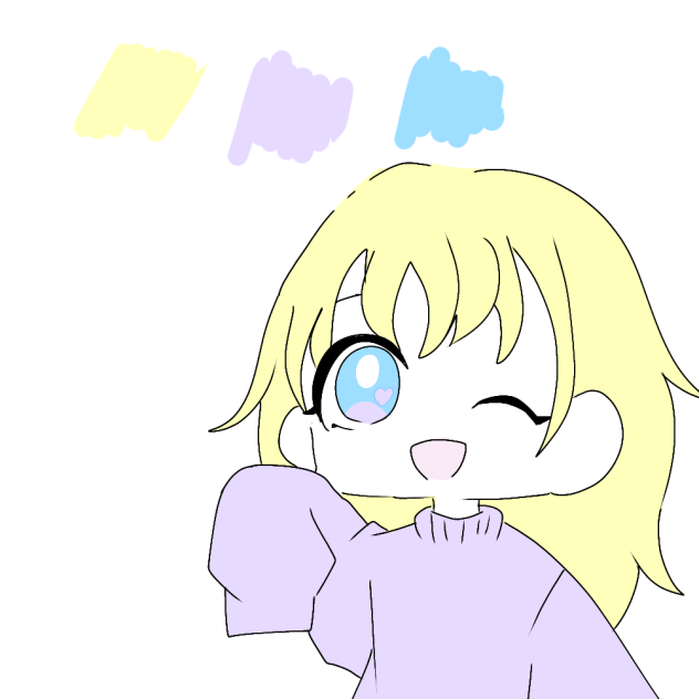 ３色だけで塗った！