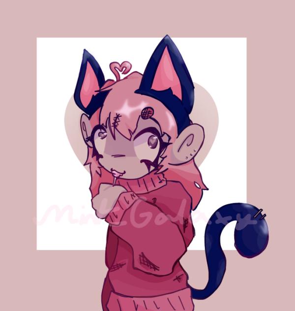 Re-drew my first oc!