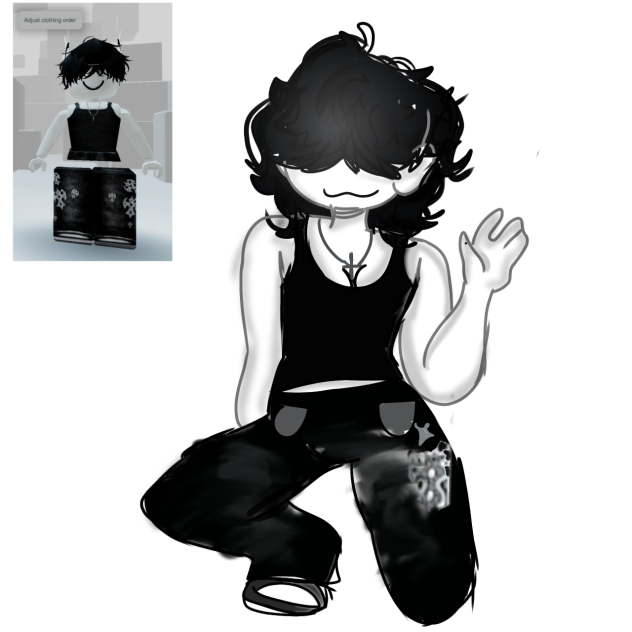 l drew my roblox avatar