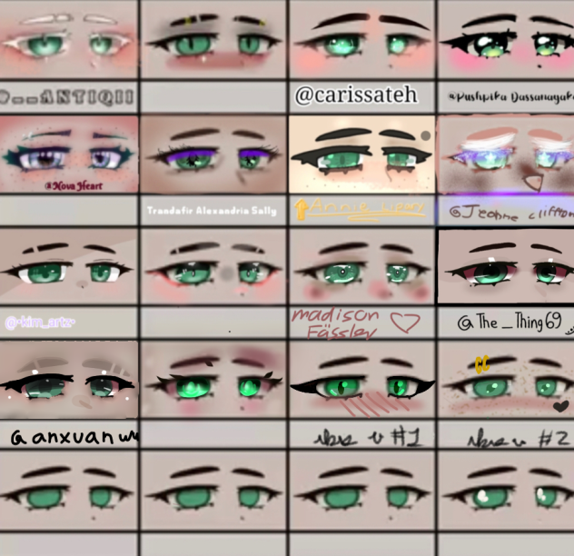 eyes collab 2 - ibisPaint