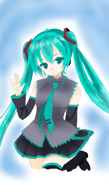 ミクさん(ミス・モノクロームトレス)
