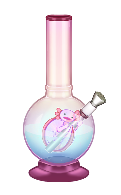bong water (sticker available. linked!)