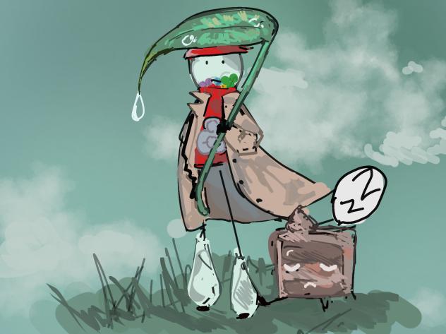 Old drawing of ocs